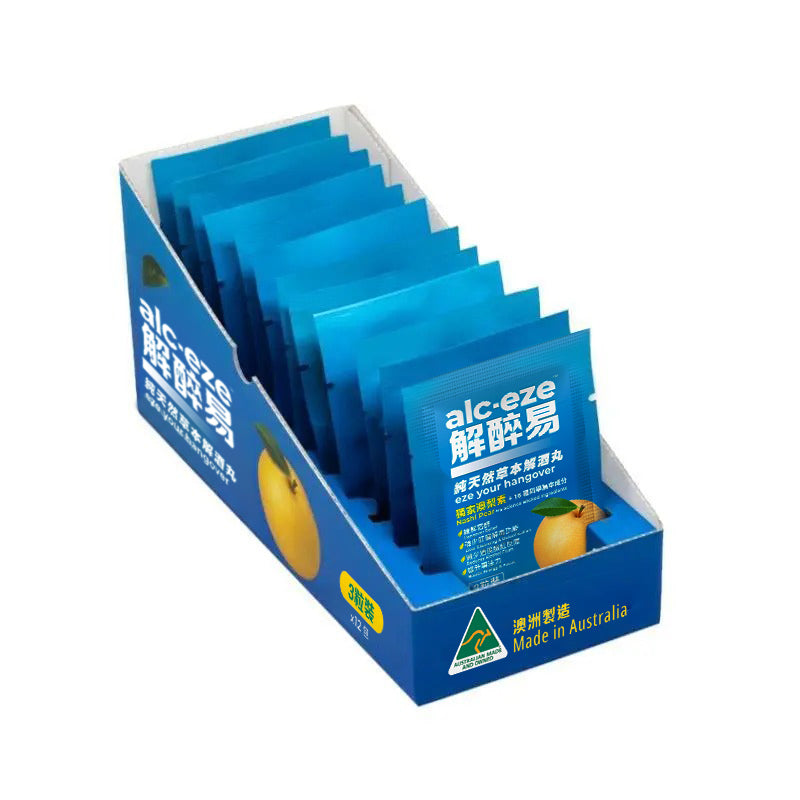 解醉易alc-eze (盒裝/3粒裝x12包)